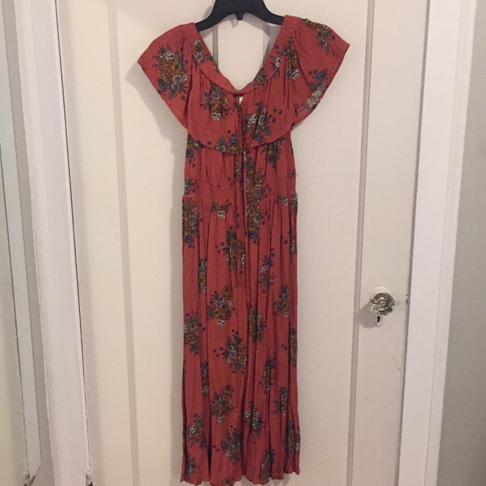 Floral mid dress